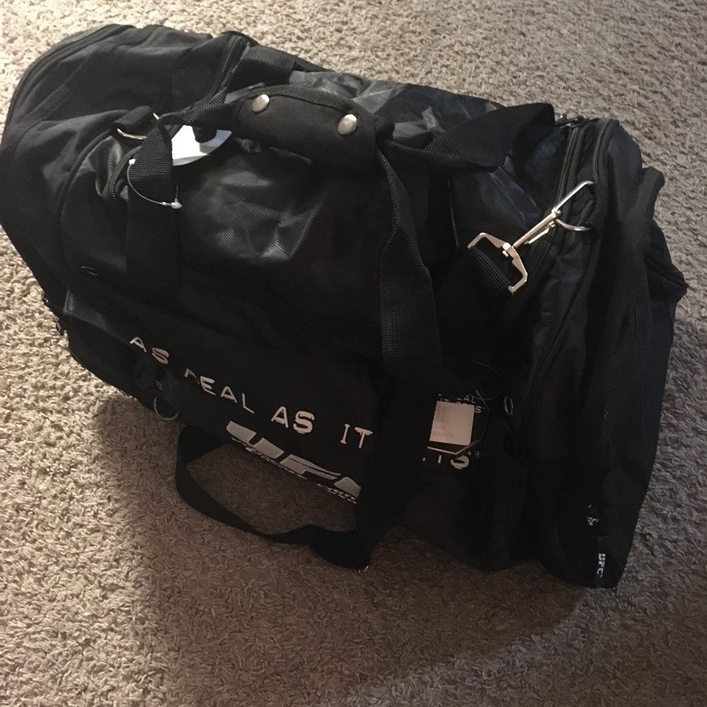 UFC gym bag embroidered